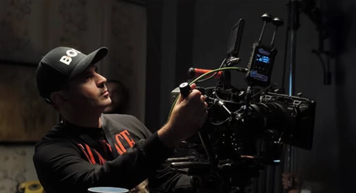 Zaur Mammadvaliyev on set